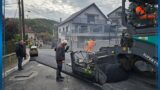 Kaluđerica: završni sloj asfalta na Vojvode Stepe Stepanovića danas