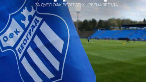 OFK Beograd najavio akreditacije za meč sa Crvenom zvezdom 25. oktobra